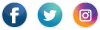 Logo Facebook Twitter e Instagram